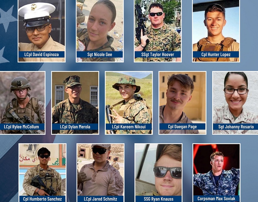 Голяма част от убитите в атентата в Кабул американски военни са под 25-годишни