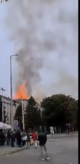 Горя Медицинският университет в Плевен (ВИДЕО)