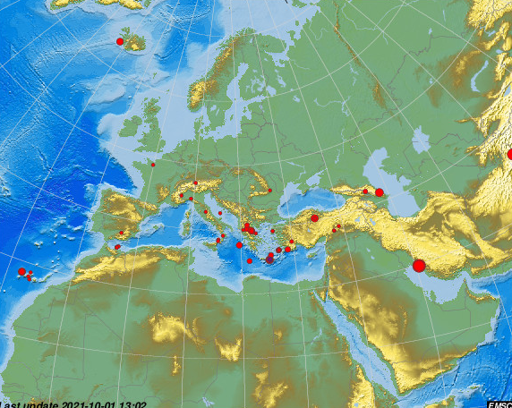 Силно земетресение е регистрирано в Иран