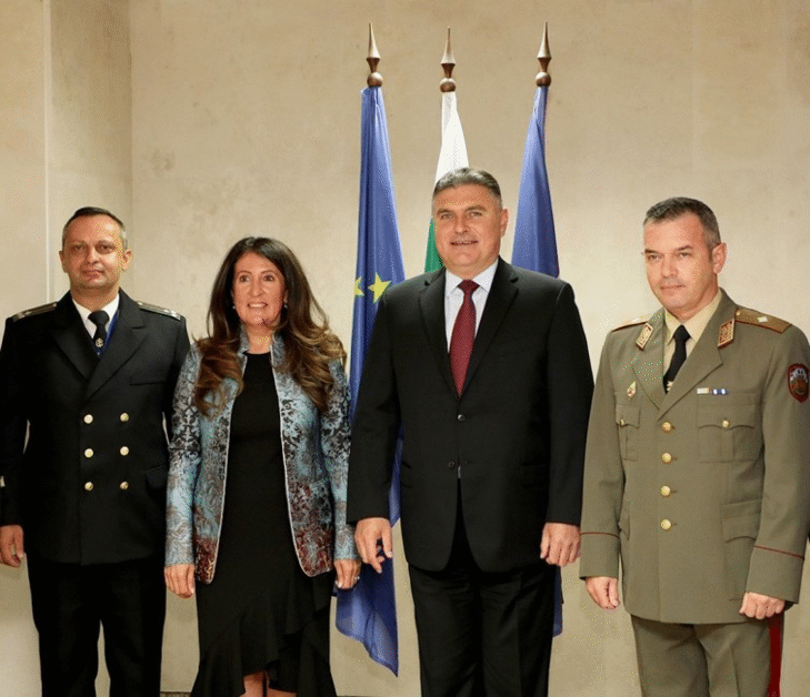 Херо Мустафа посети Служба „Военно разузнаване“