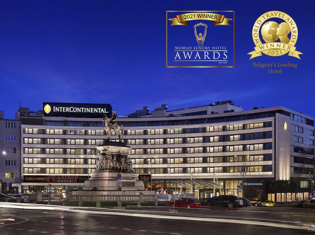 InterContinental Sofia се нареди сред най-луксозните в света