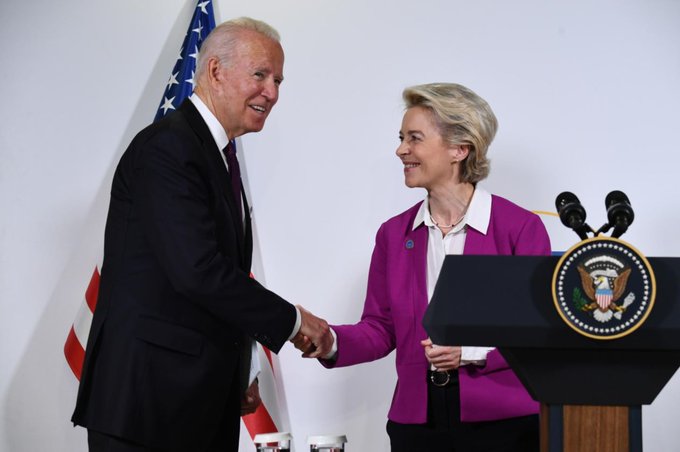 ЕС и САЩ се договориха: Замразяват митата върху стоманата и алуминия (ВИДЕО)