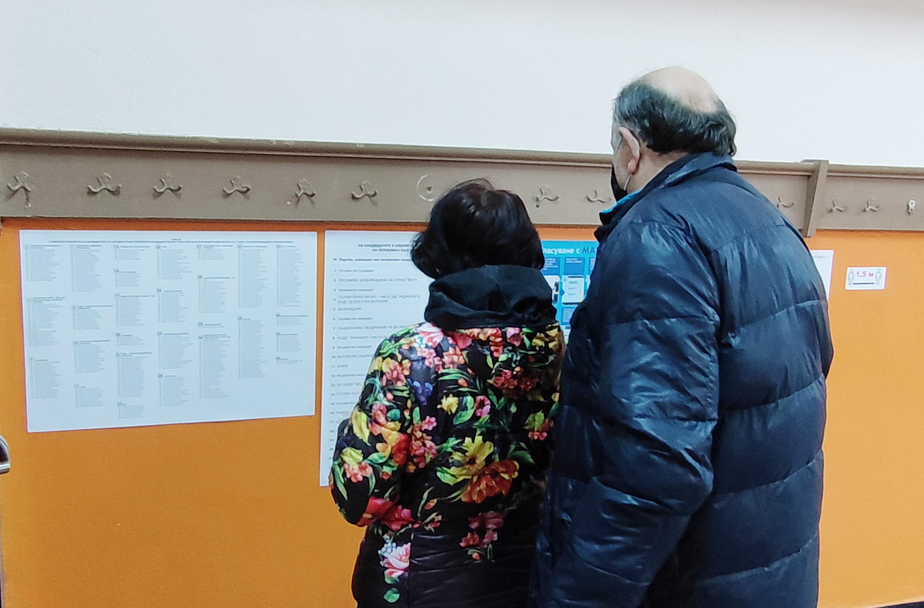 Ето как върви към 17:00 часа вотът за президент и парламент