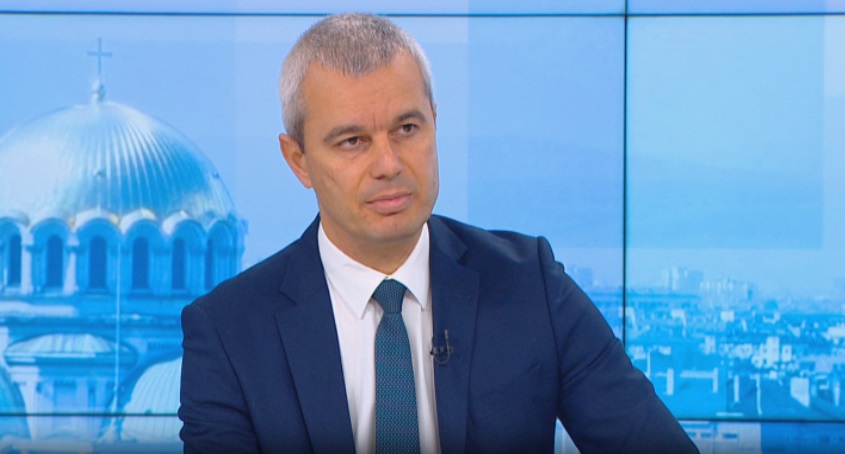 Костадин Костадинов: "Възраждане" има изисквания по отношение на някои политики