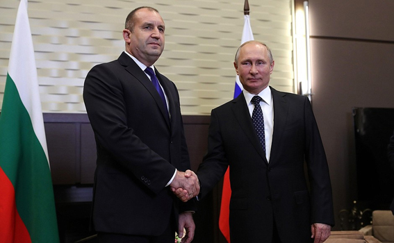 Путин поздрави Радев за преизбирането му за президент на България