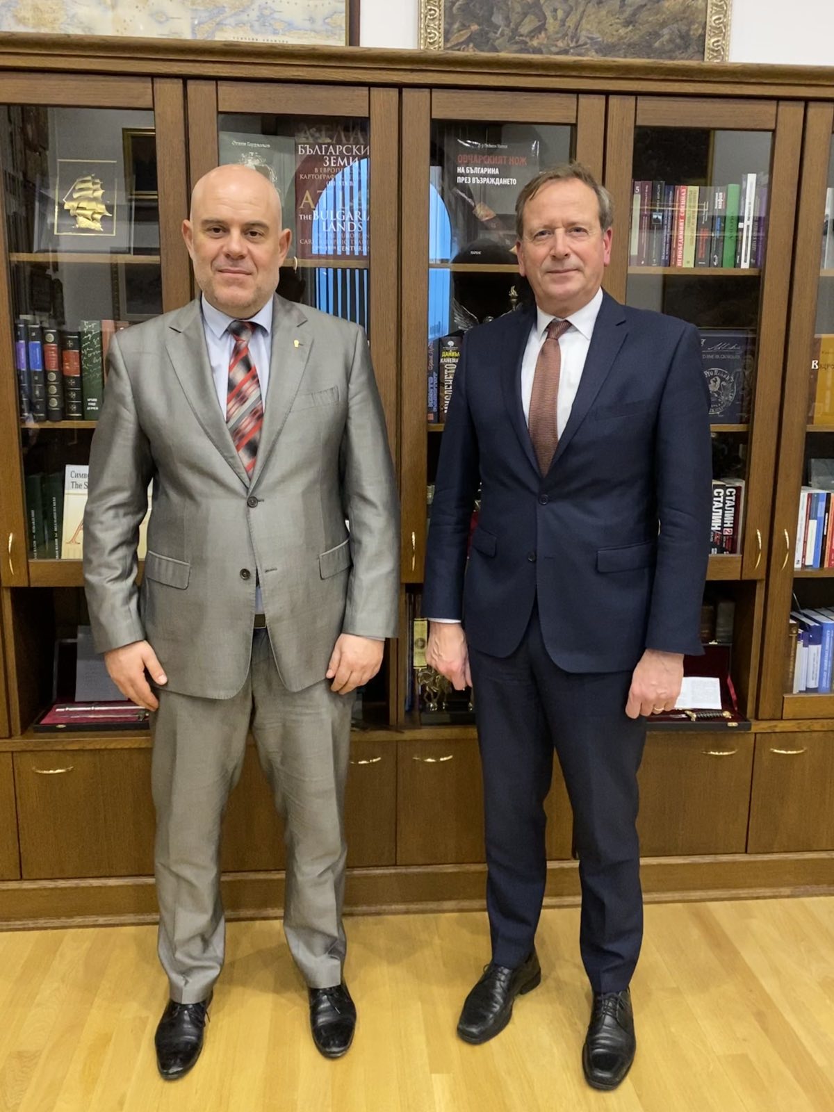 Гешев се срещна с генералния секретар на Международната асоциация на прокурорите