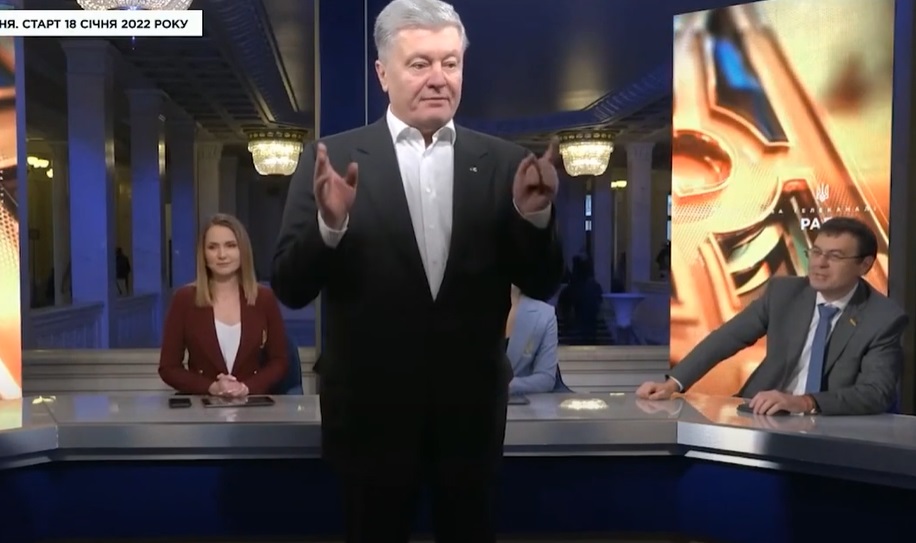 Порошенко нахлу в телевизионно студио и спря излъчването (ВИДЕО)