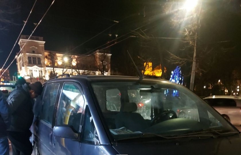 Задържаха мъж с краден автомобил в центъра на София