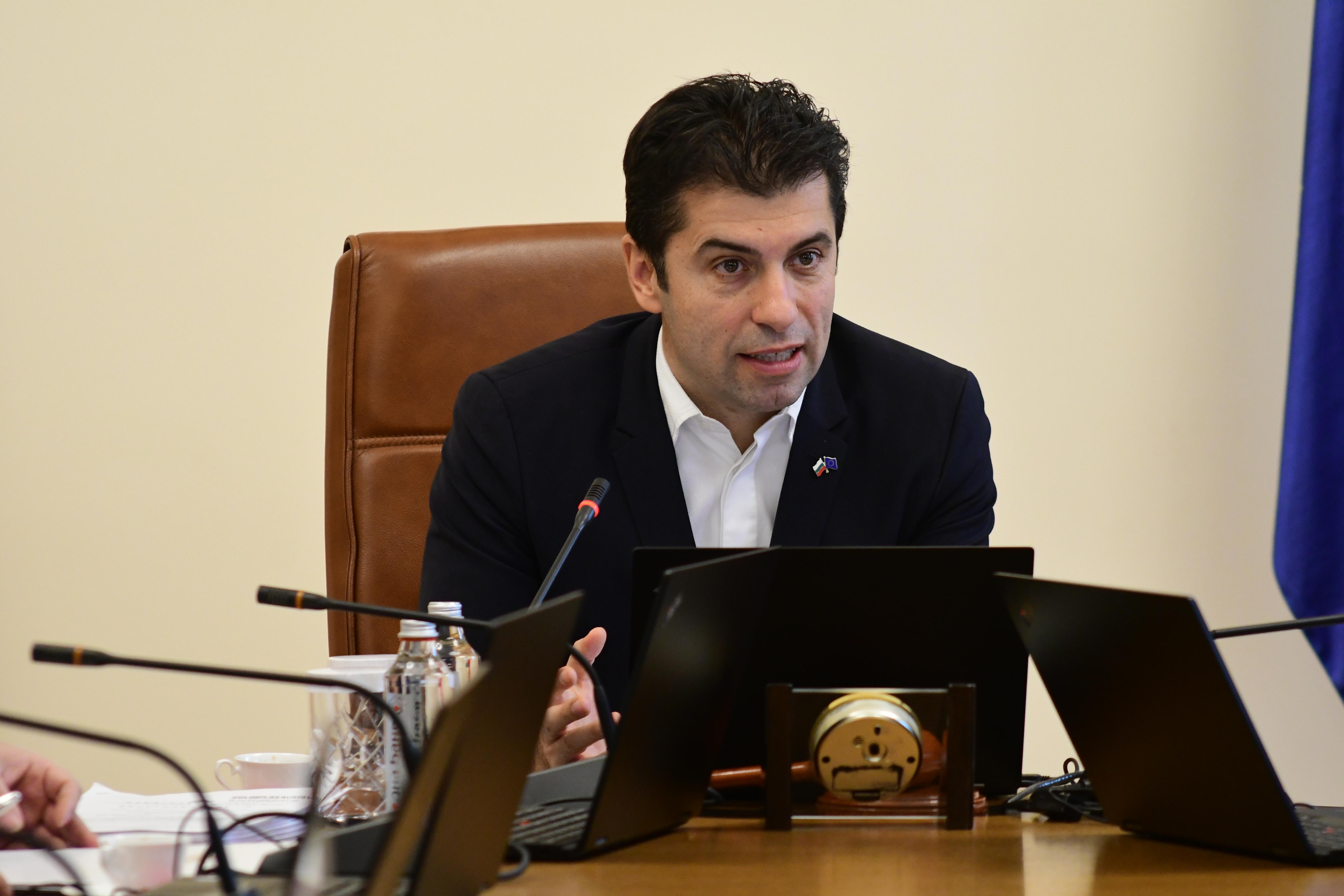 Кирил Петков: Приоритет ни е енергийната криза