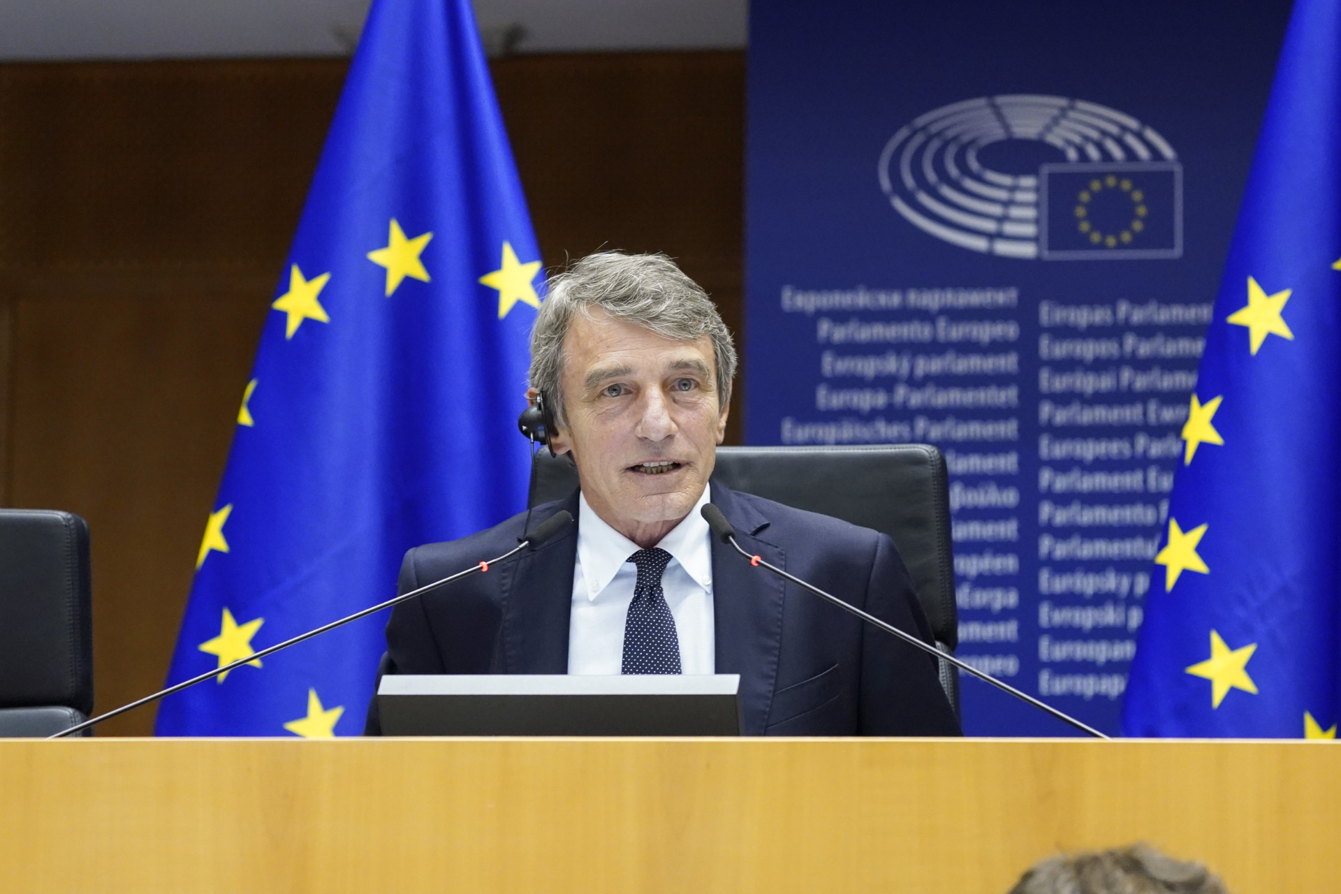 Почина председателят на Европейския парламент Давид Сасоли