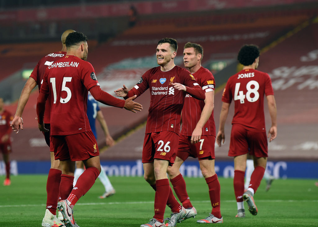 „Ливърпул“ спря пропадането с 3:0