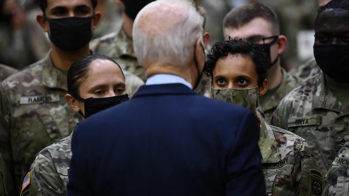 Байдън разполага 3000 войници в Източна Европа