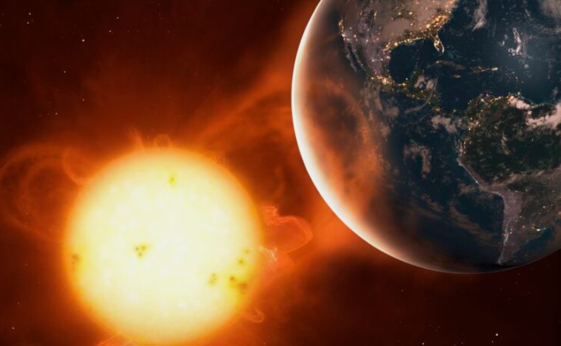 SpaceX изгуби 40 спътника заради геомагнитна буря (Видео)