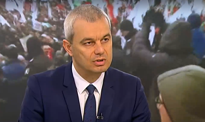 Костадин Костадинов: Протестите в сряда ще са мащабни, а властта я е страх