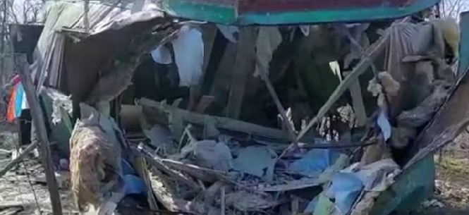 Изстрелян от Украйна снаряд е поразил граничната служба на ФСБ в Ростовска област (Видео)