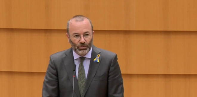 Манфред Вебер: Случващото се в Украйна е начало на новото време в Европа (ВИДЕО)