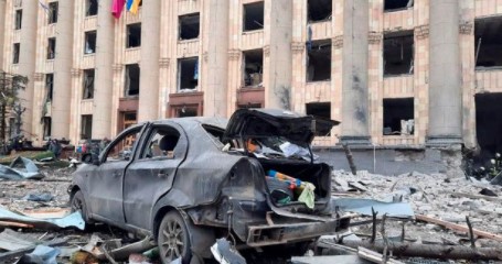 Руски ракети са ударили „културното сърце“ на украинския град Харков (Видео)