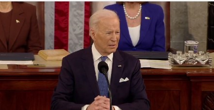 Джо Байдън пред Конгреса: Нека всеки от нас изпрати ясен сигнал към Украйна и света (Видео)