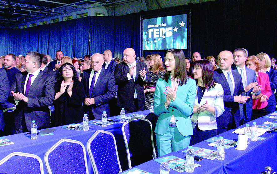 В неделя 1100 делегати преизбират Бойко Борисов за лидер на ГЕРБ