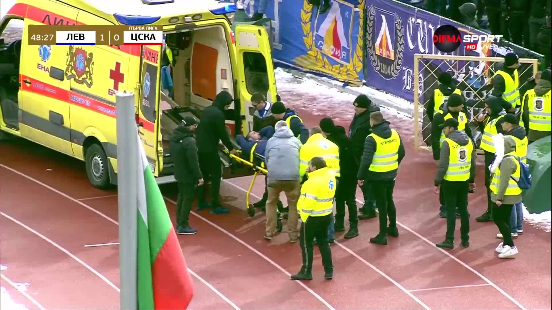 Вихрен показа спасителя на Петър Добринков и му благодари