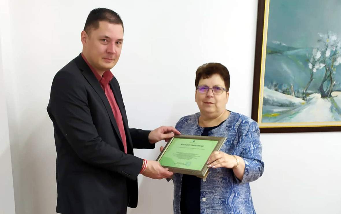 Смядово благодари на СИДП за дарение