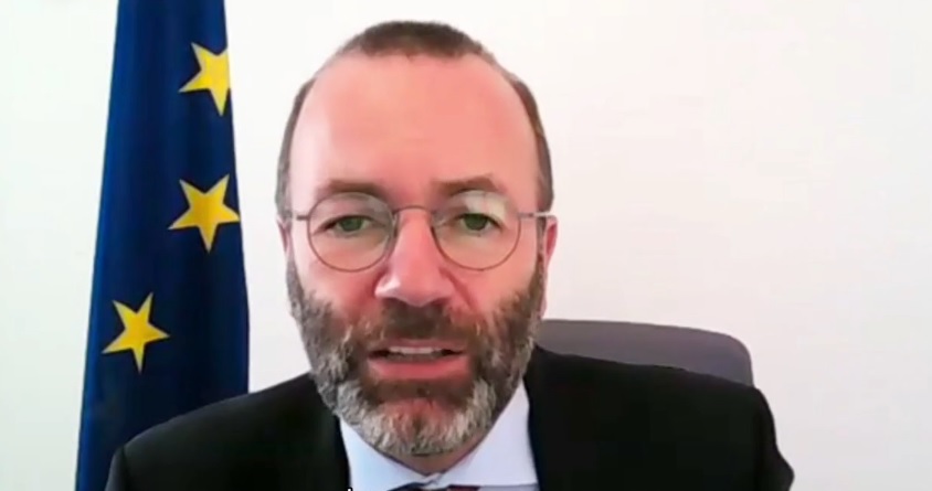 Манфред Вебер: ЕНП и групата й в ЕП са силно обезпокоени от събитията в София снощи