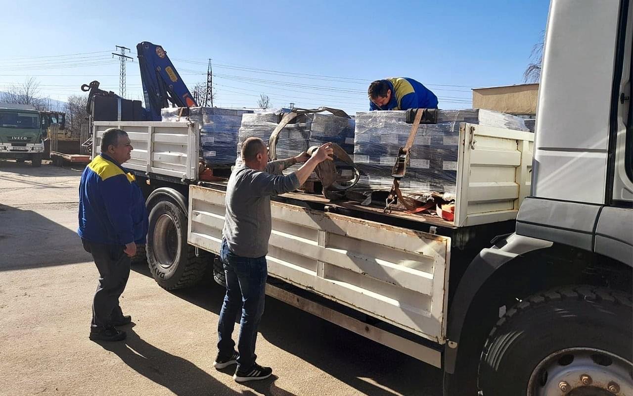 „Булгартрансгаз“ ЕАД дари електроди за газопреносната мрежа на Украйна