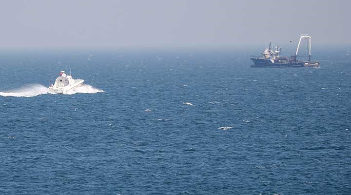 Морска мина е открита в турски води, близо до границата с България