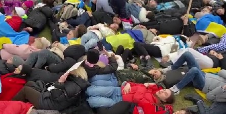 Протестиращи в Берлин поискаха незабавно спиране на вноса на руски петрол и газ