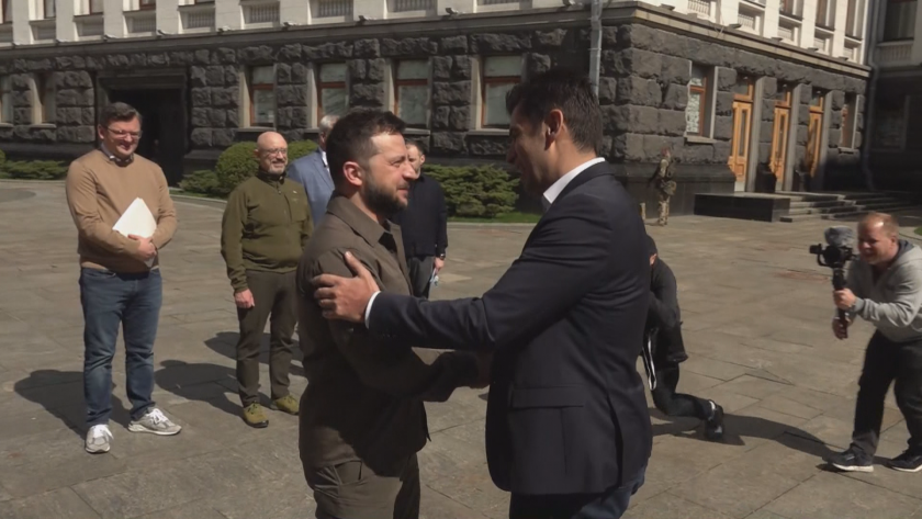 Започна срещата между Петков и Зеленски в Киев