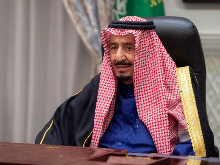 Саудитският крал приет в болница