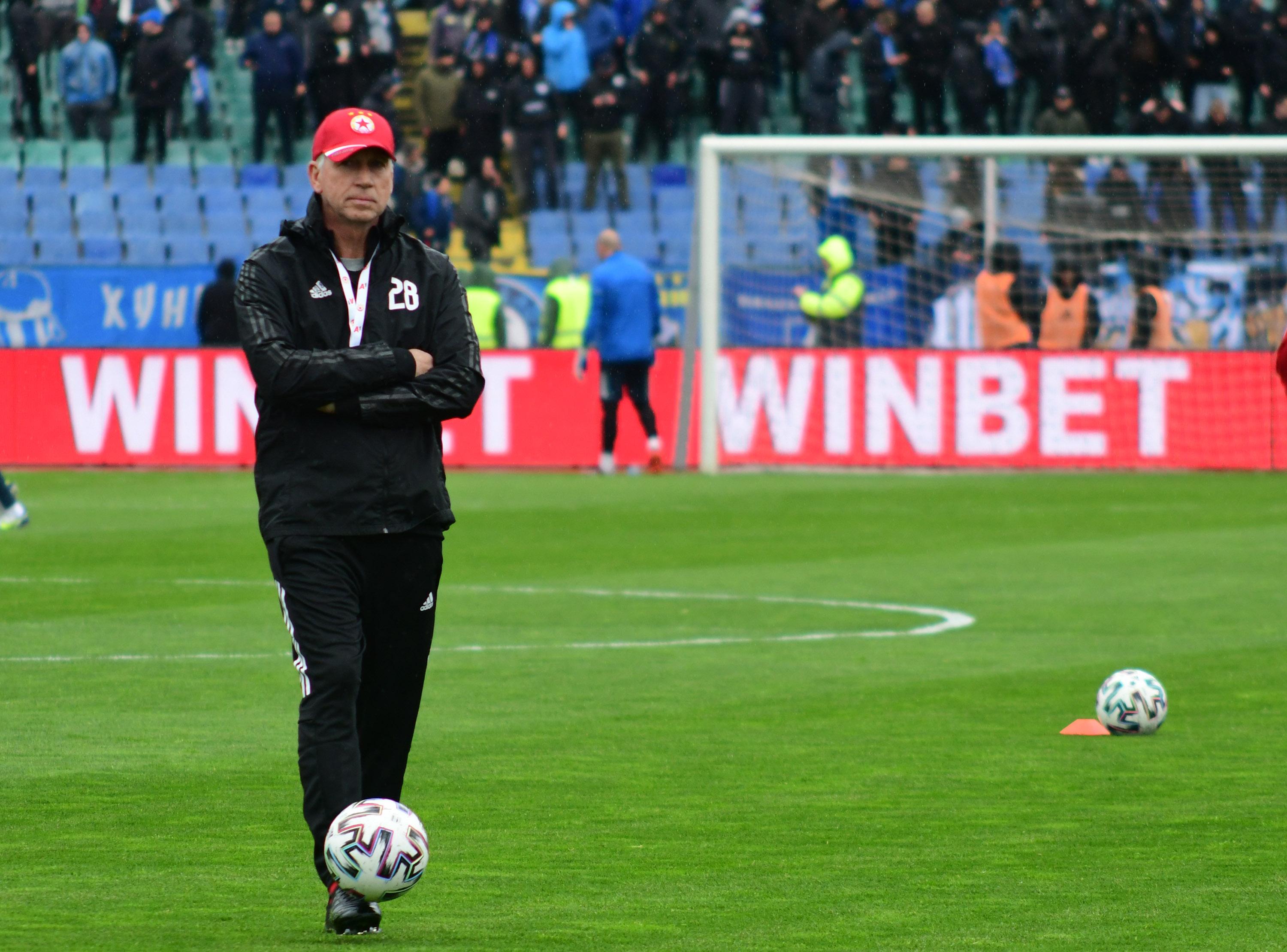 Пардю: "Левски" е в по-добра форма, но ще е разочарование, ако не спечелим