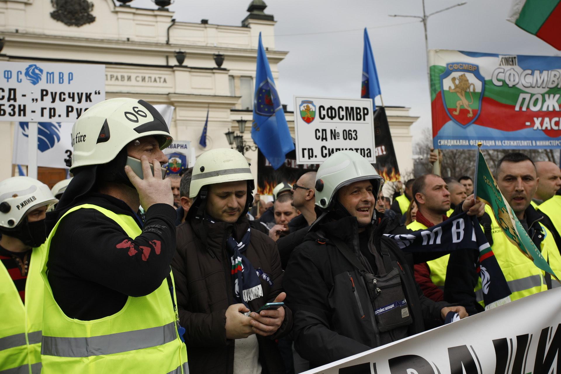Синдикатът в МВР: Протестите остават, диалогът с Рашков върви зле