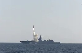 Фрегата "Адмирал Горшков" порази цел на разстояние около хиляда километра с ракета "Циркон" (Видео)