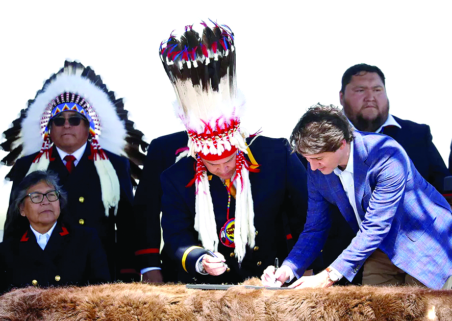 Канада плаща 1,3 млрд. долара на индианско племе