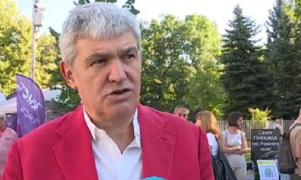 Протест на КНСБ в София с настояване за по-високи доходи (Видео)