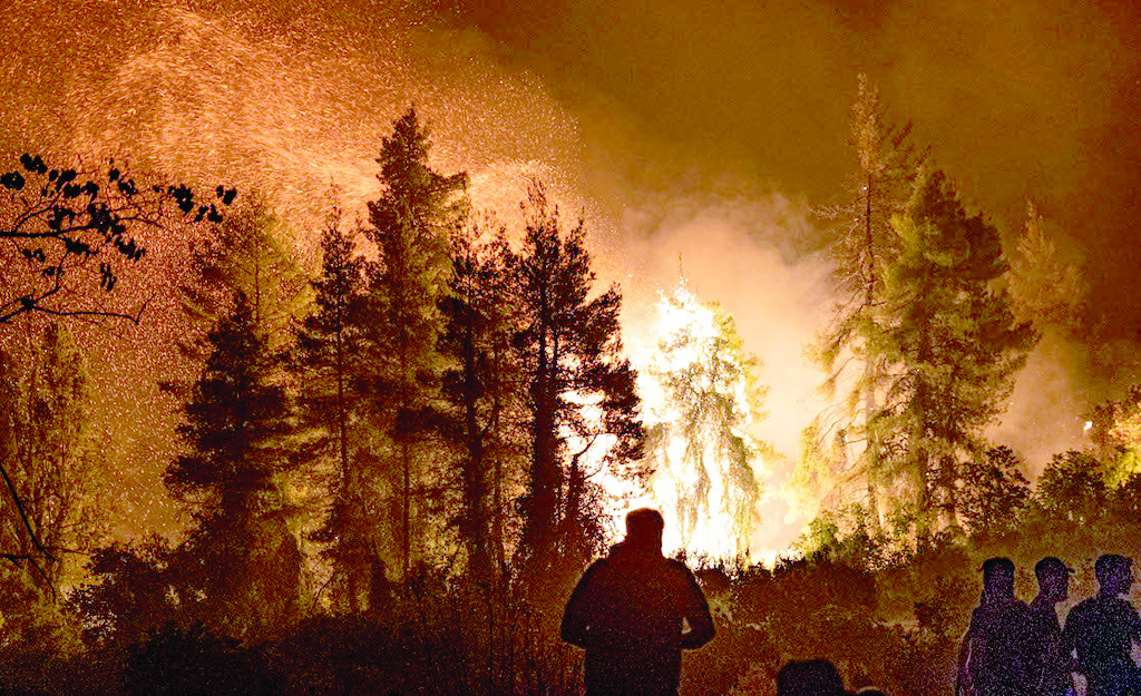 Над 50 пожара избухнаха в Гърция за ден