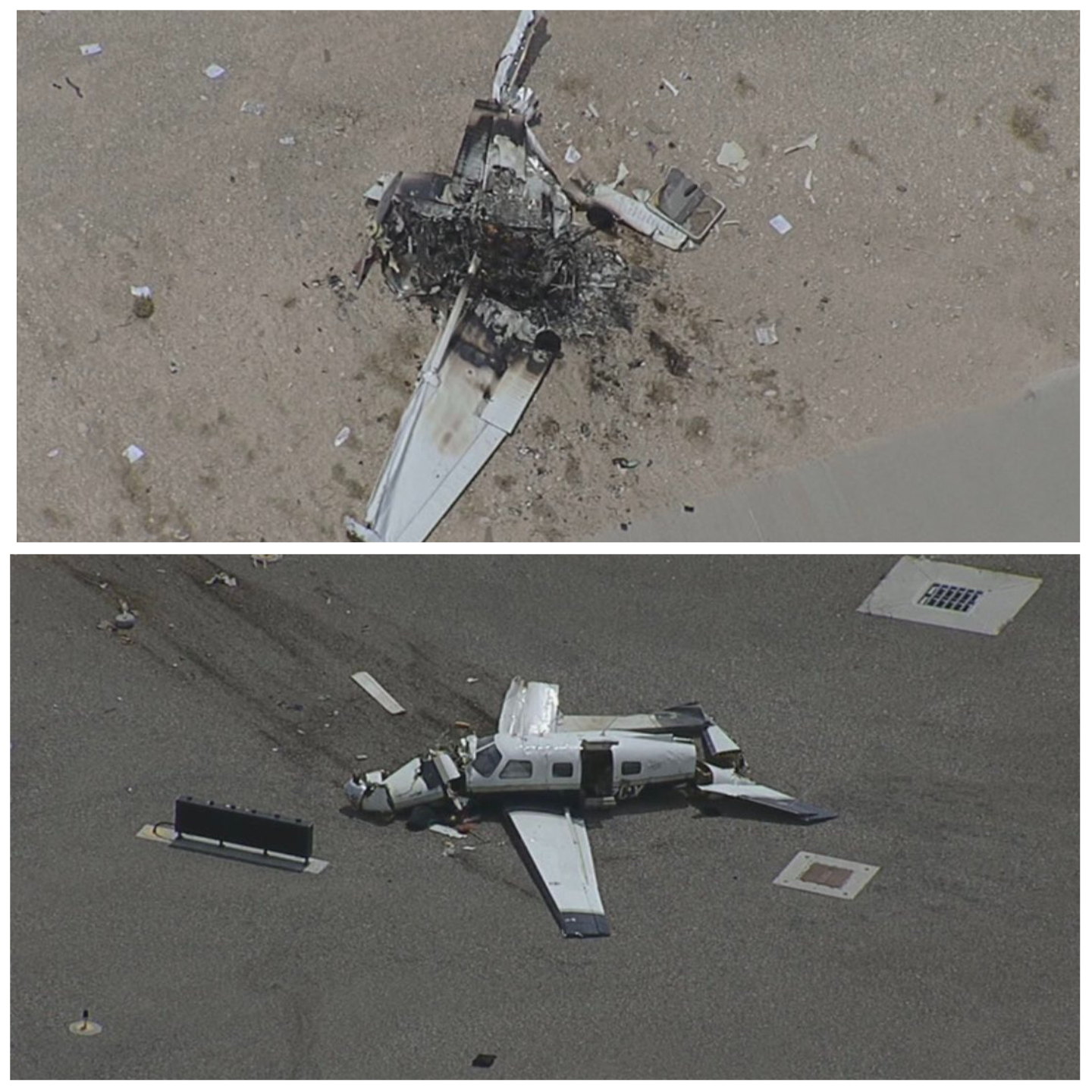 Два самолета се удариха над Лас Вегас, 4-ма загинаха