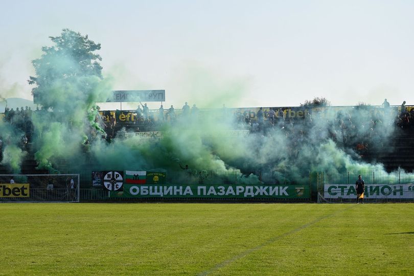 Започва поставянето на осветление на стадиона в Пазарджик