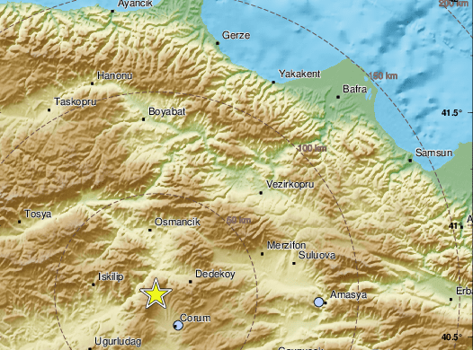 Земетресение с магнитуд 4,2 е регистрирано в Северна Турция