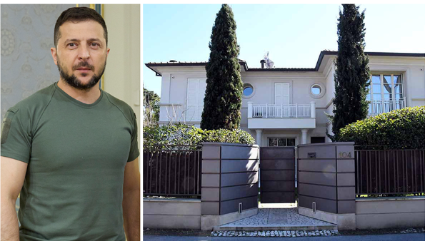 "Курир": Украинският президент Зеленски е отдал под наем луксозната си вила в Тоскана на руснаци