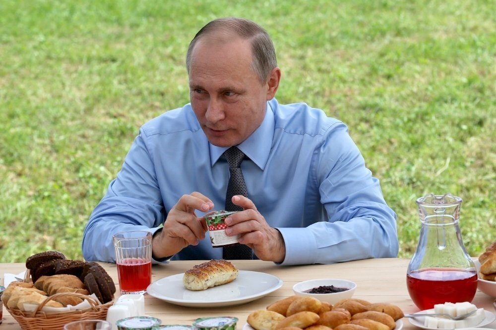 Да се храниш като президент: Какво яде Владимир Путин