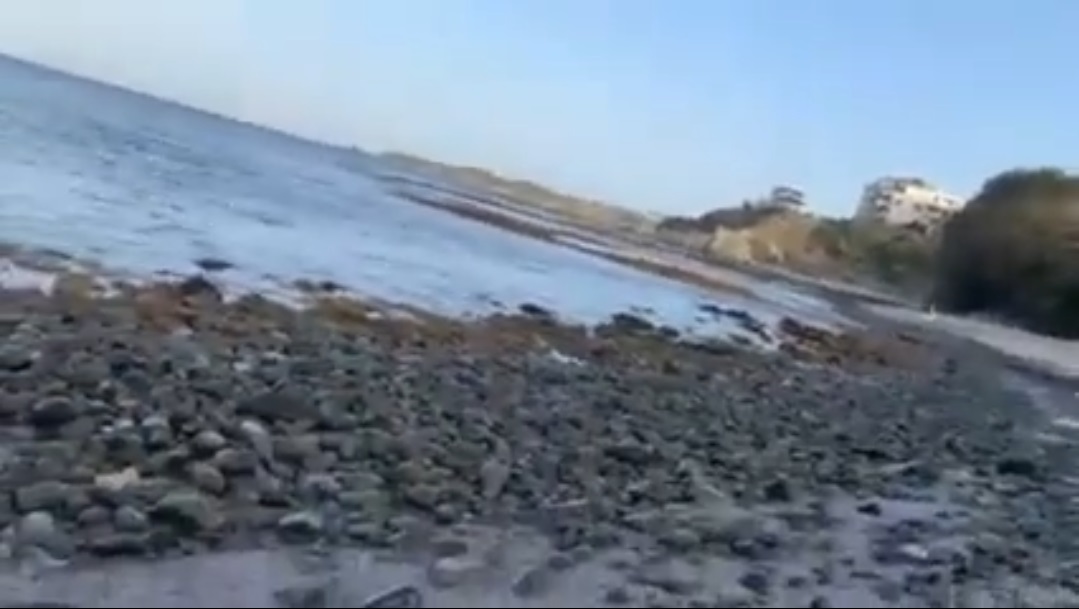 Морето се отдръпнало с 5 метра край Бургас преди супербурята (ВИДЕО)