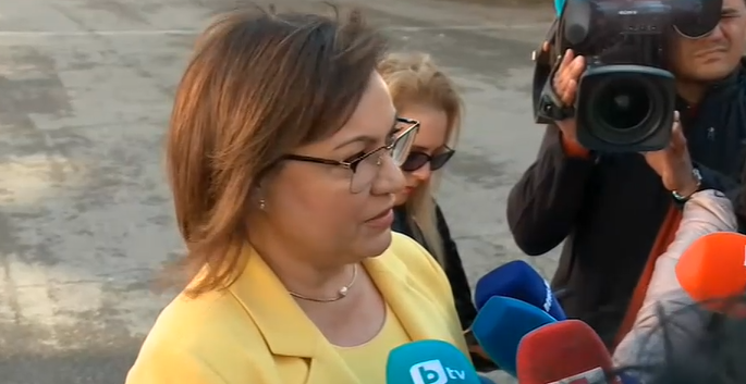Корнелия Нинова: Гласувах за сигурност и спокойствие във всеки български дом