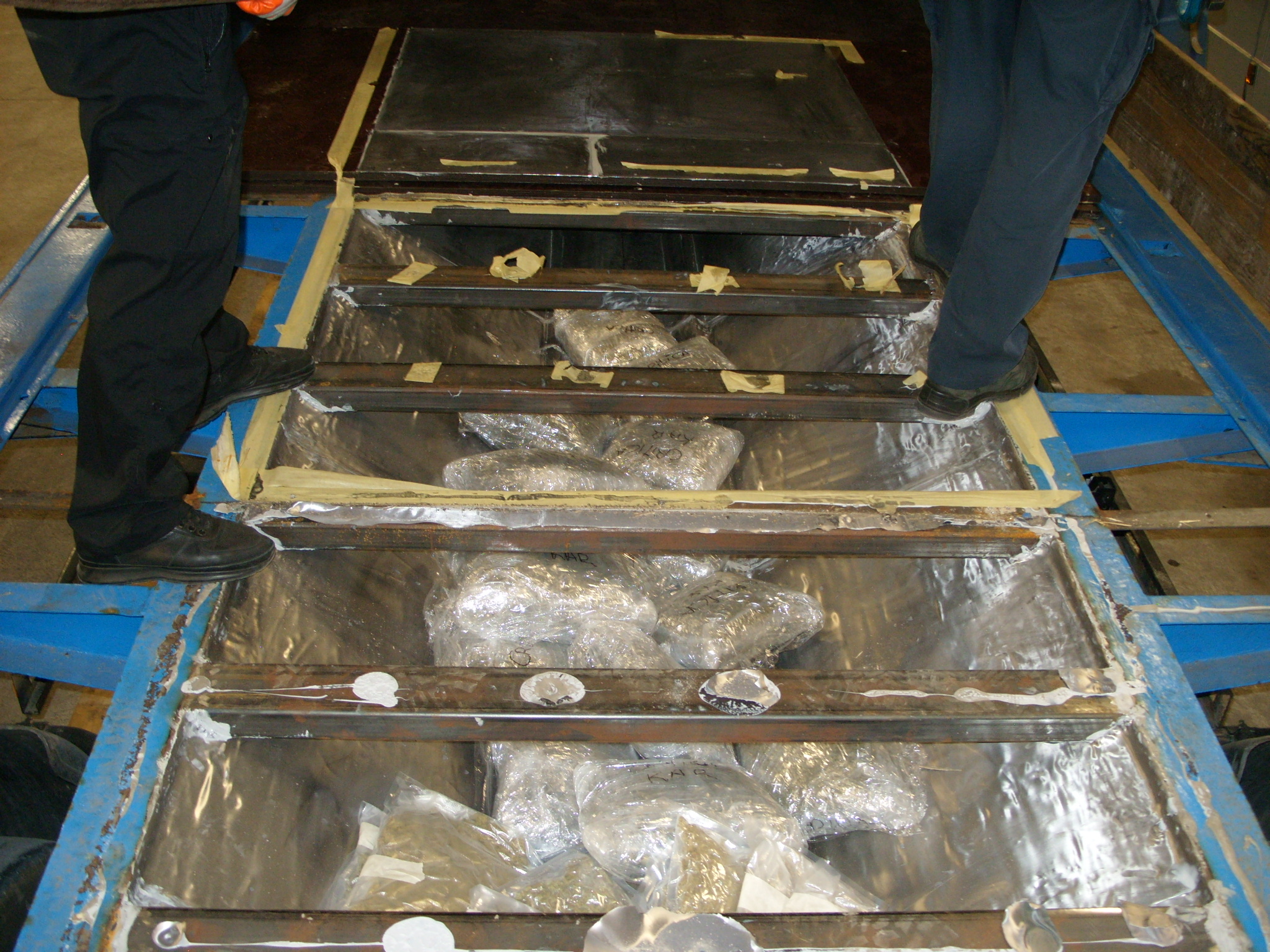 Откриха марихуана за 800 000 лева в тир с месо