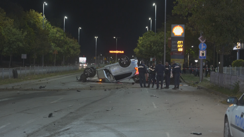 Шествие в памет на жената, загинала при катастрофата в Шумен
