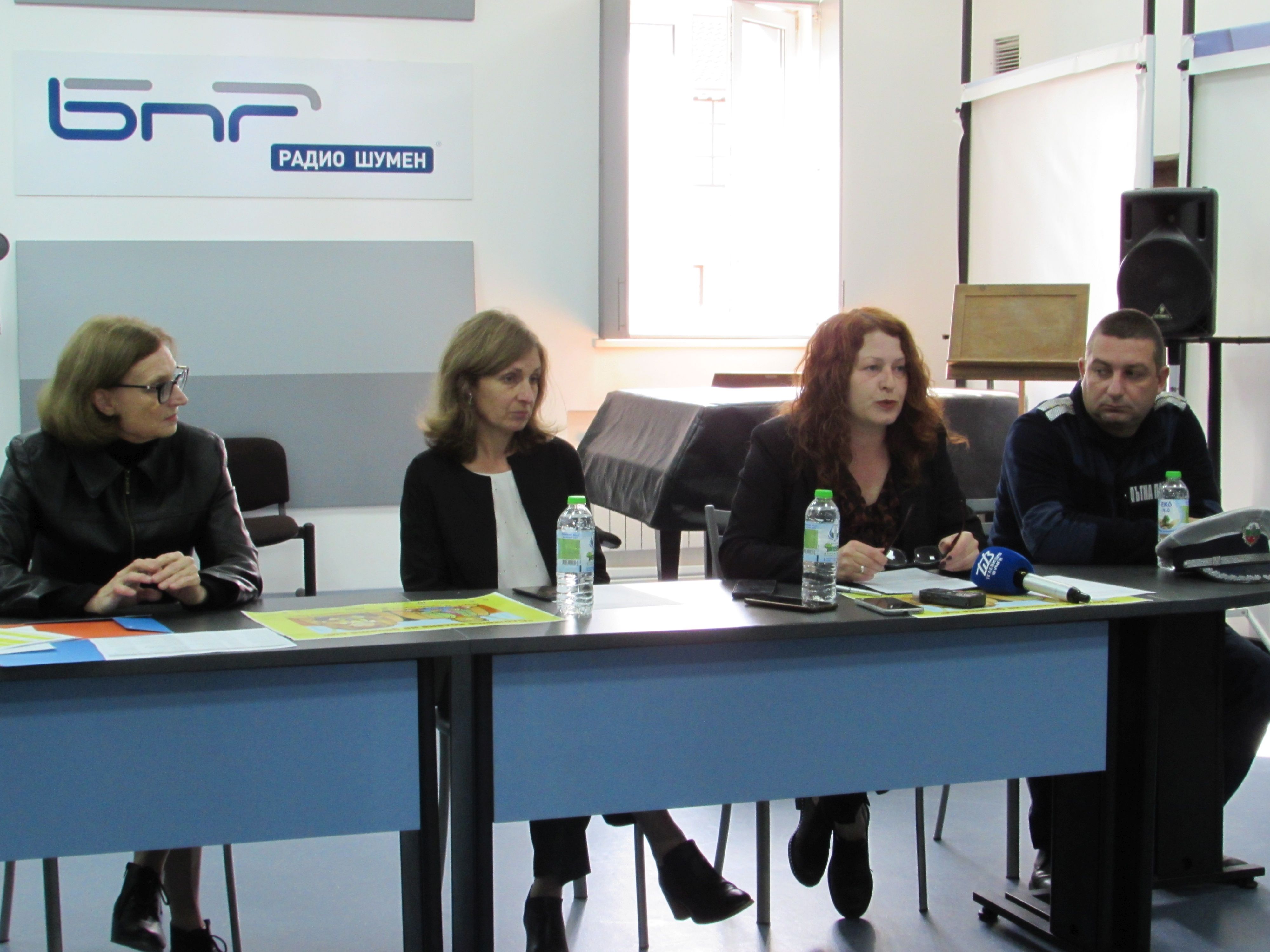 Шумен с кампания "колан на задната седалка"