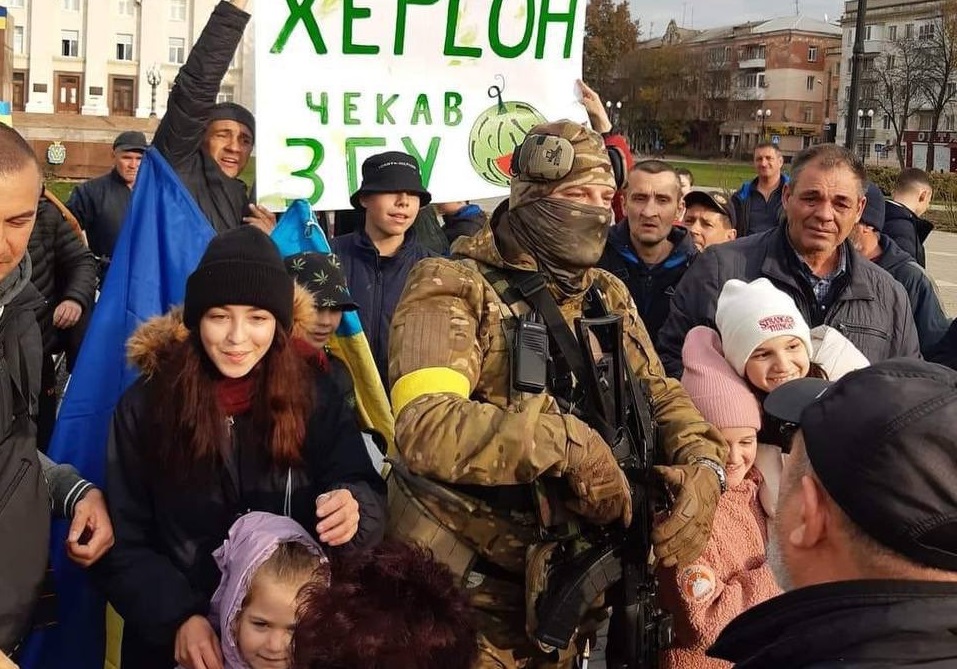 Украинската армия влезе в Херсон