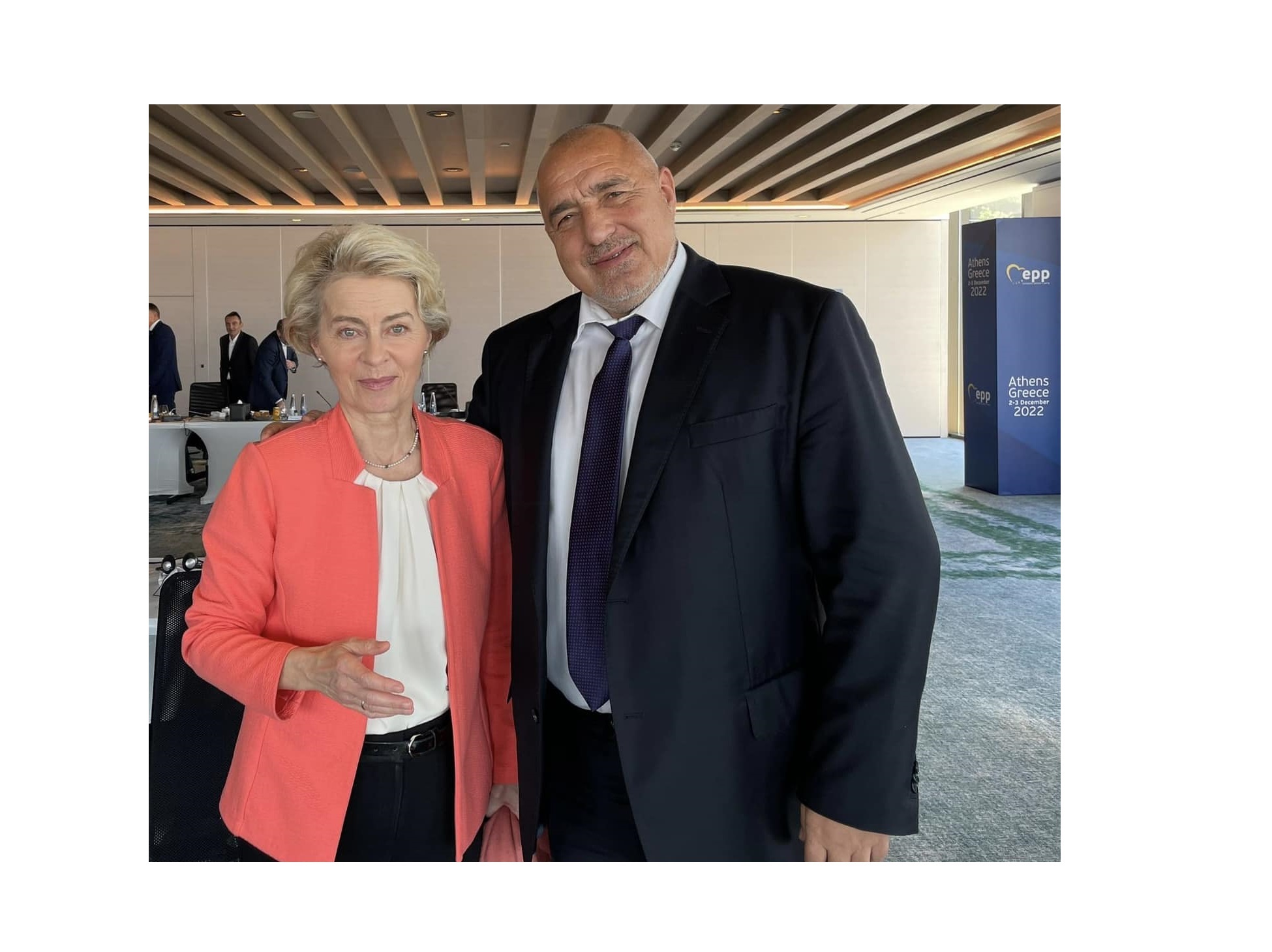 Борисов се срещна с Урсула фон дер Лайен: ГЕРБ ще предложи правителство от експерти, които могат да стабилизират България