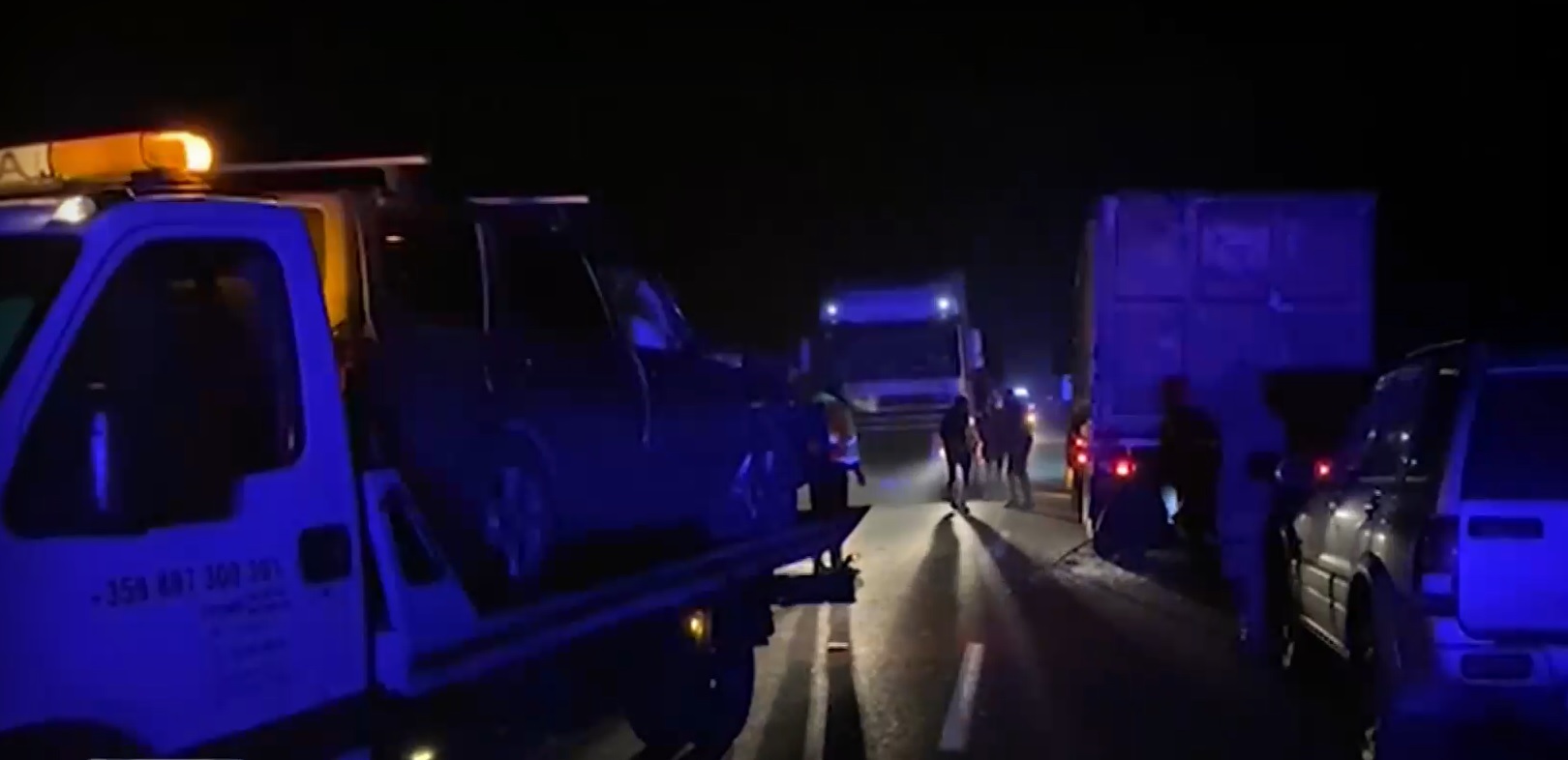 Верижна катастрофа блокира Подбалканския път, ударена е и патрулка